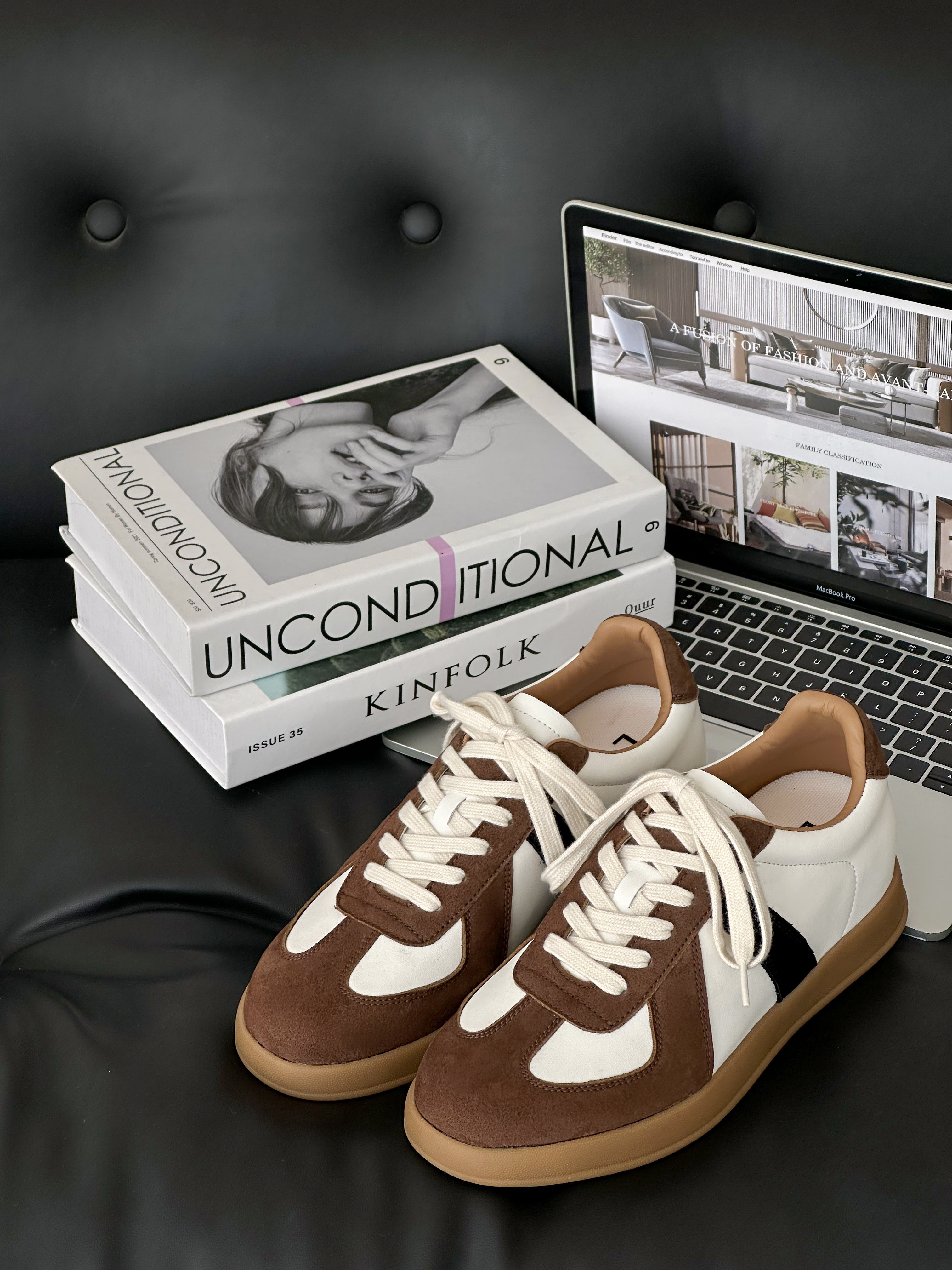 隐形增高6公分德迅鞋小众情侣鞋休闲板鞋百搭潮流拼色