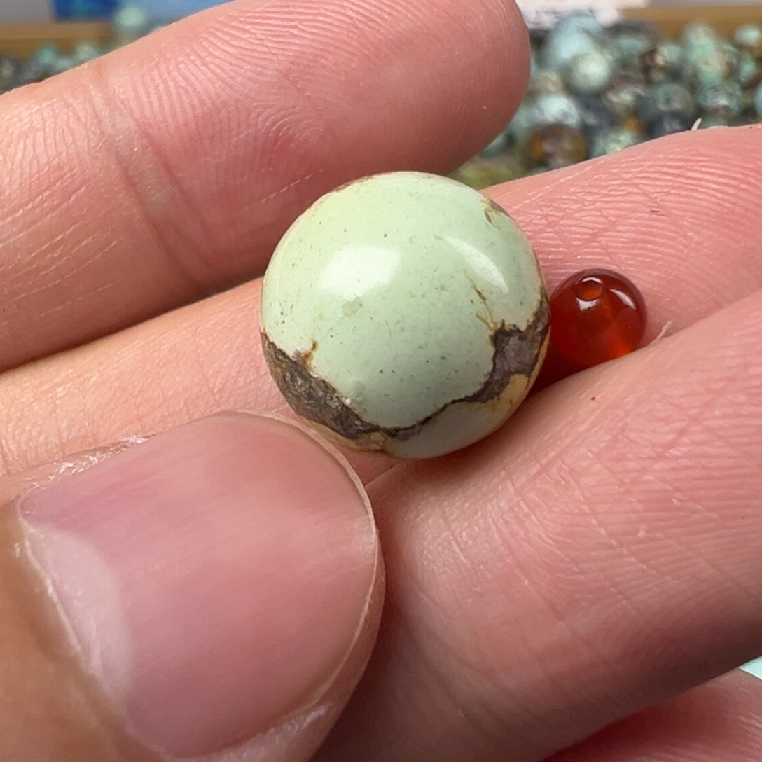 南红玛瑙配饰未镶嵌卡12.7