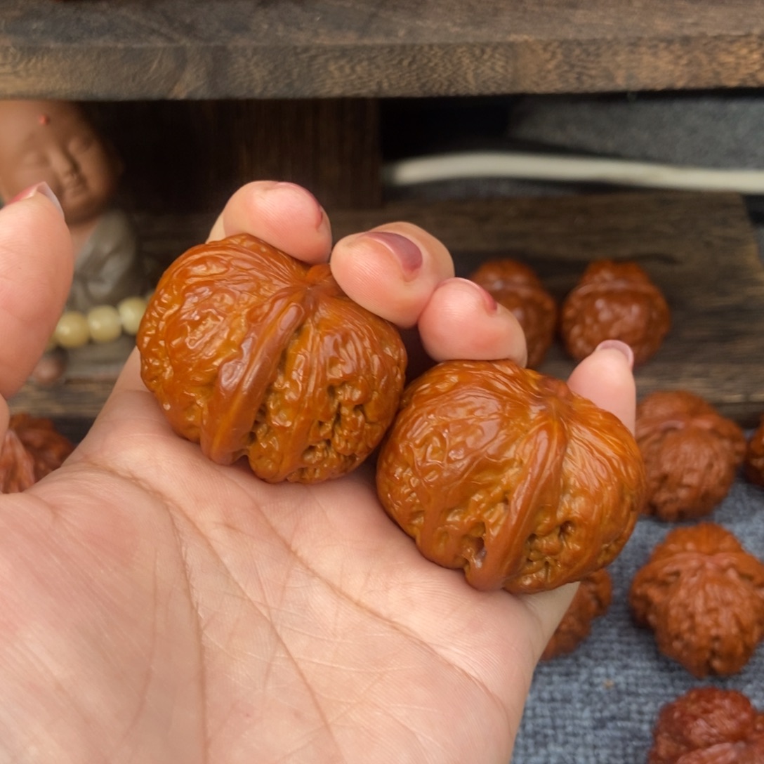 文玩核桃把件大*元宝8