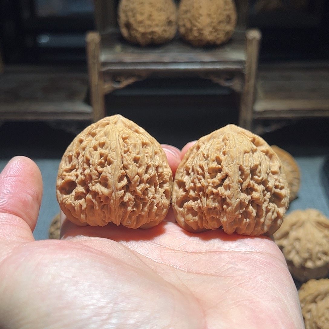 净***界文玩核桃吊坠44南疆