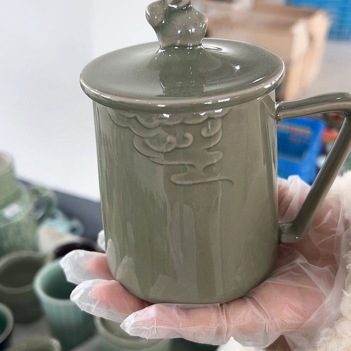 小米茶器龙泉青瓷