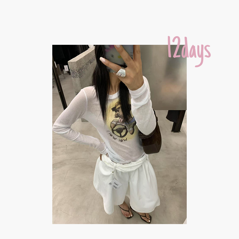 12days | YY小狗司机雪花棉长袖 | 25107