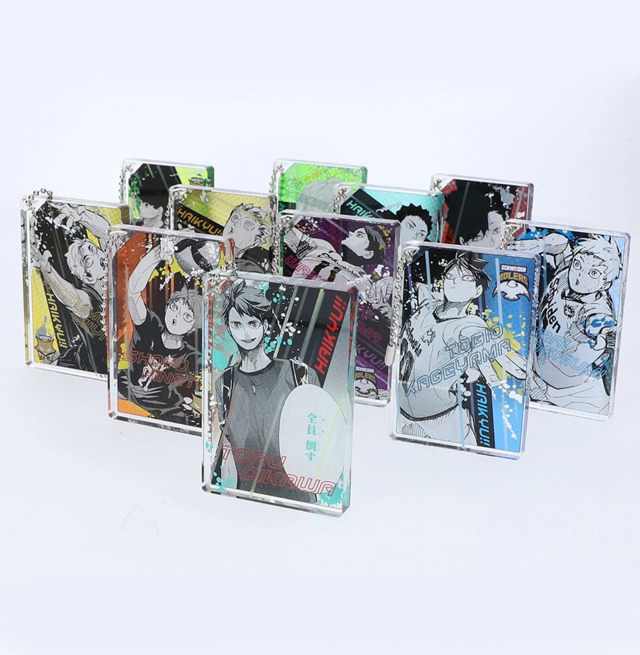 【港口日谷屋】排球少年亚克力jf麻将盲抽 默认代拆