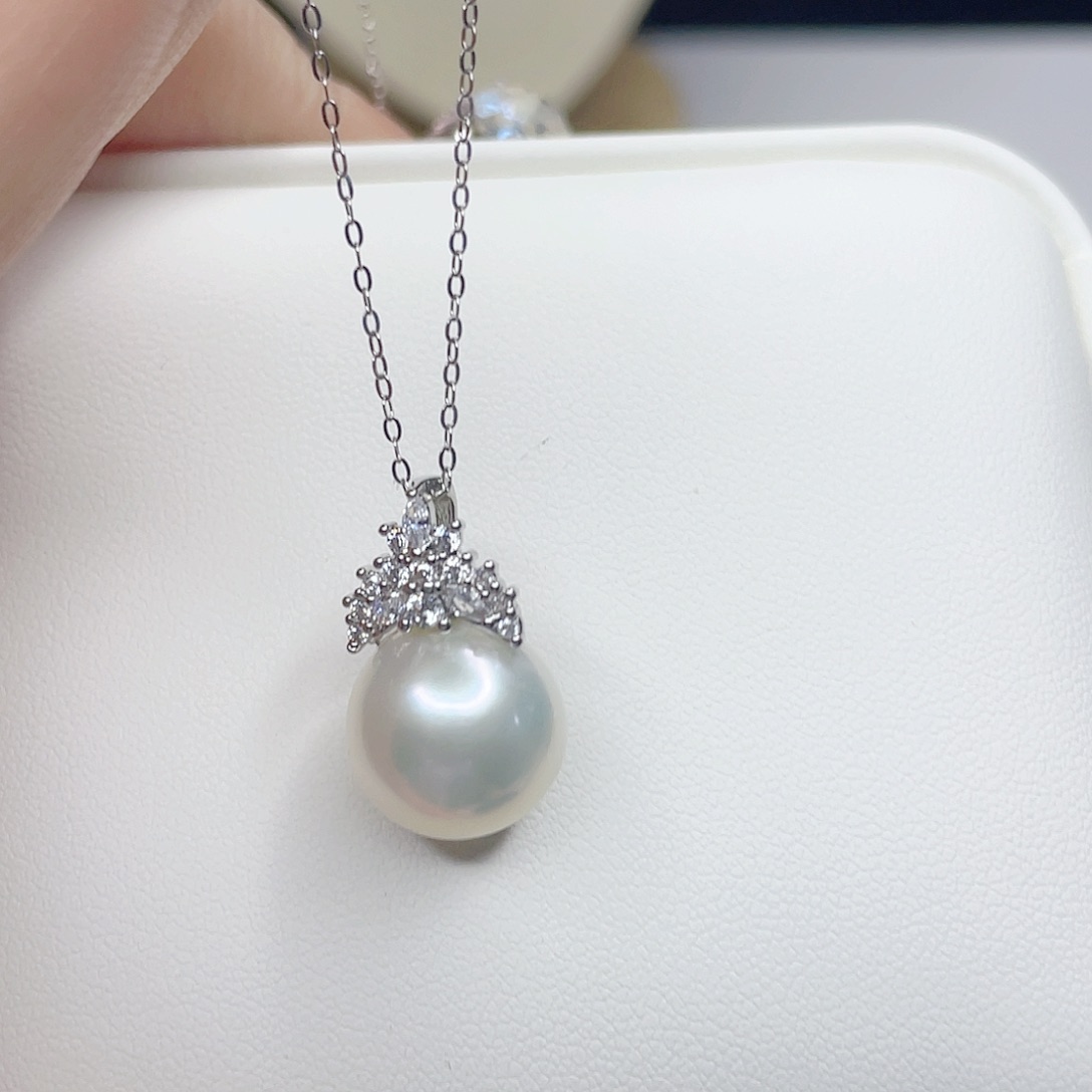 淡水珍珠吊坠(赠链)合金
