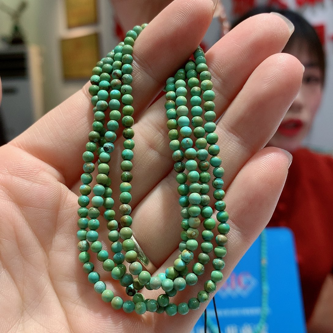 绿松石长链未镶嵌