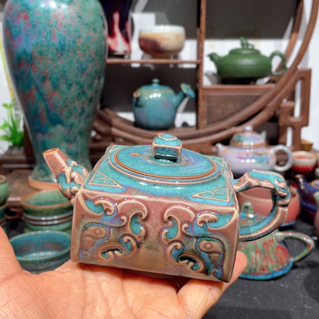 中国神后钧瓷茶器
