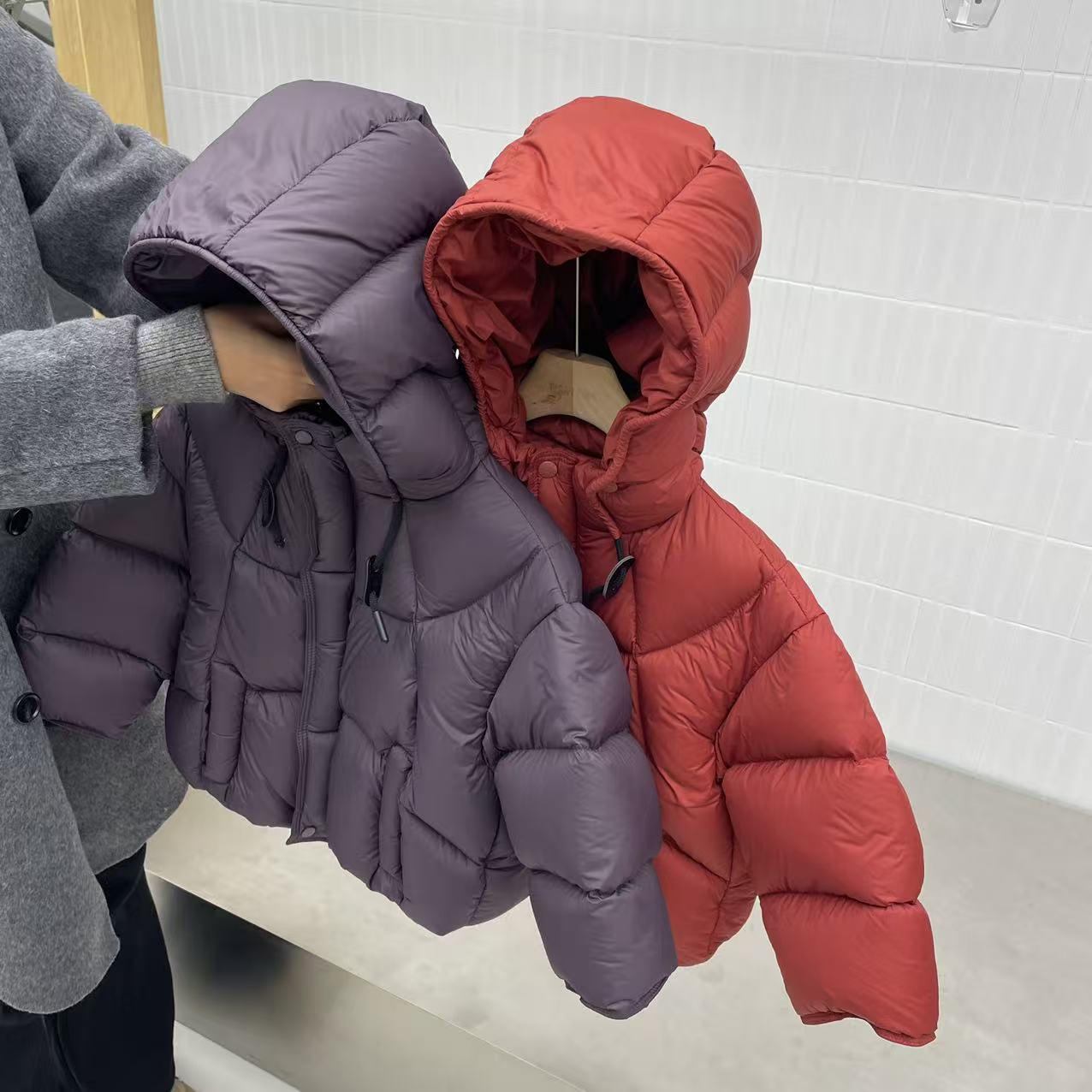 2025新款TXB25999中小童 童装  时尚休闲连帽羽绒服