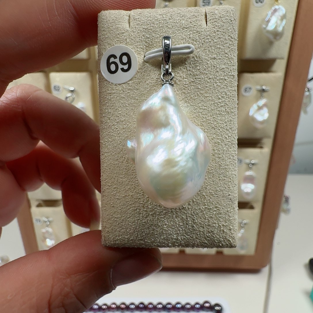 颈饰淡水珍珠合金