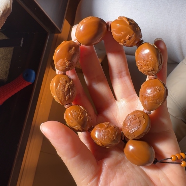 橄榄核手串/手链佛*?橄榄核雕