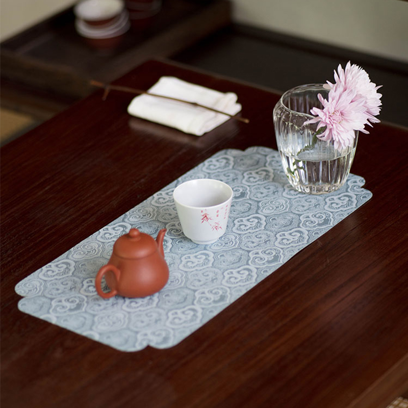 织锦茶席茶垫小尺寸双面刺绣功夫道宋锦茶道布席席子茶铺中式桌旗