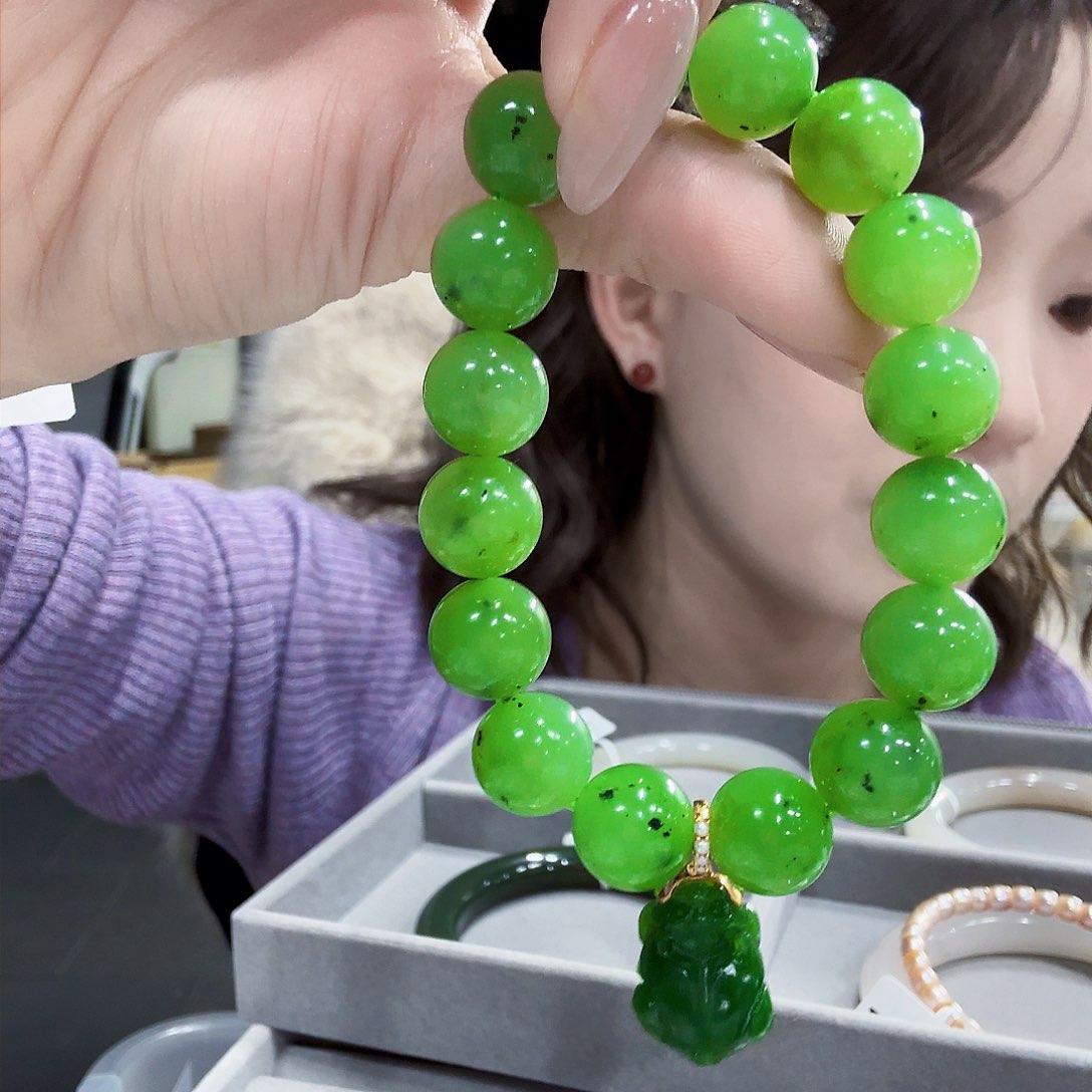 和田玉（糖玉）手链未镶嵌