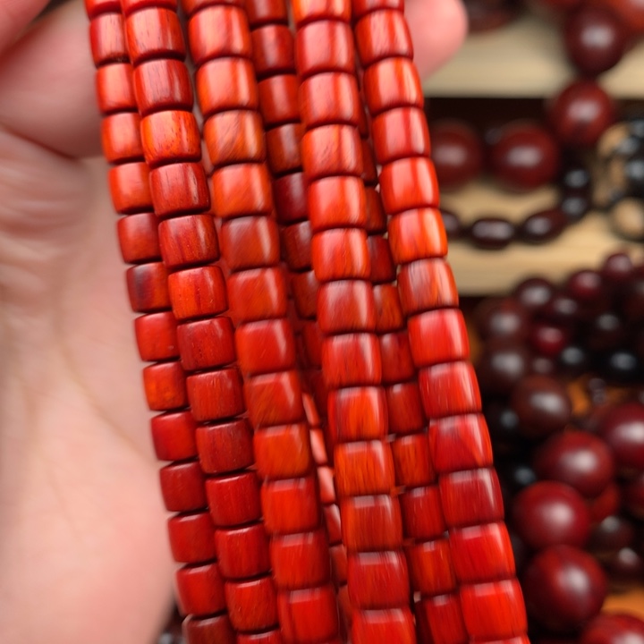 木6×6.8藏式竹节筒镇泥果冻108