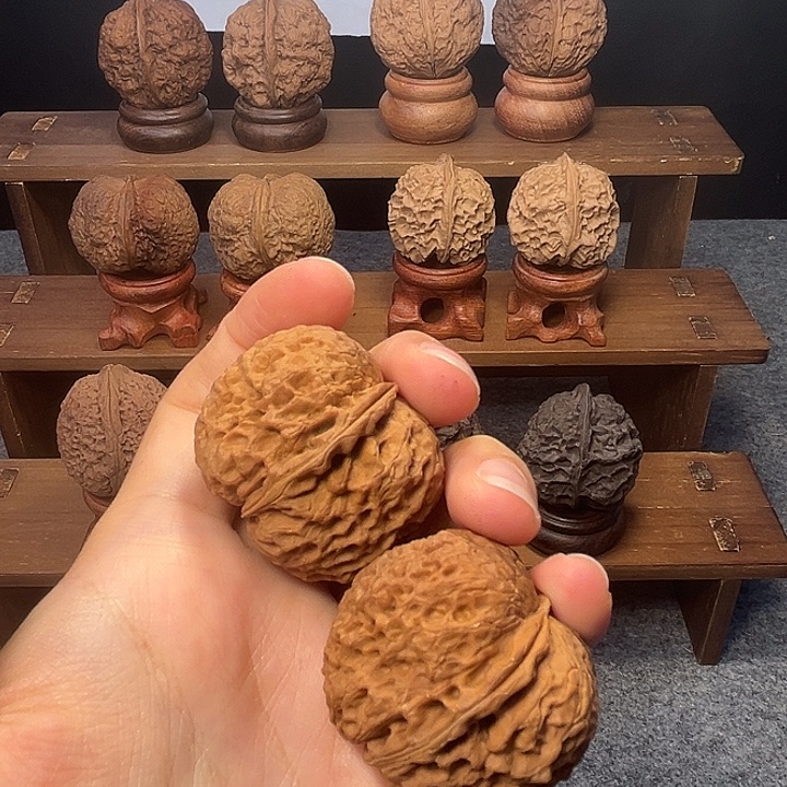 吊坠文玩核桃z小铁狮子38mm