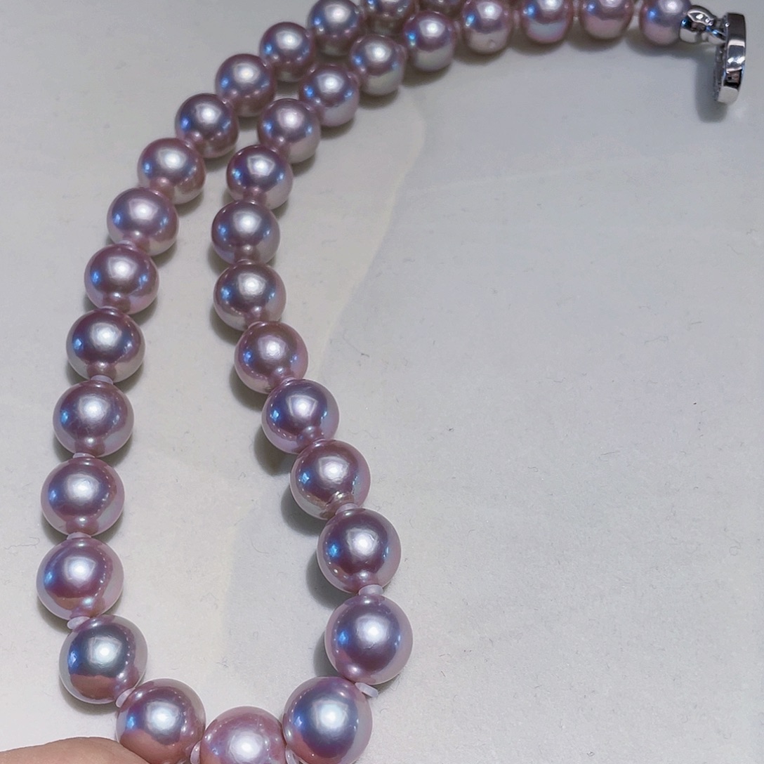 幸***我淡水珍珠银S925镶嵌颈饰