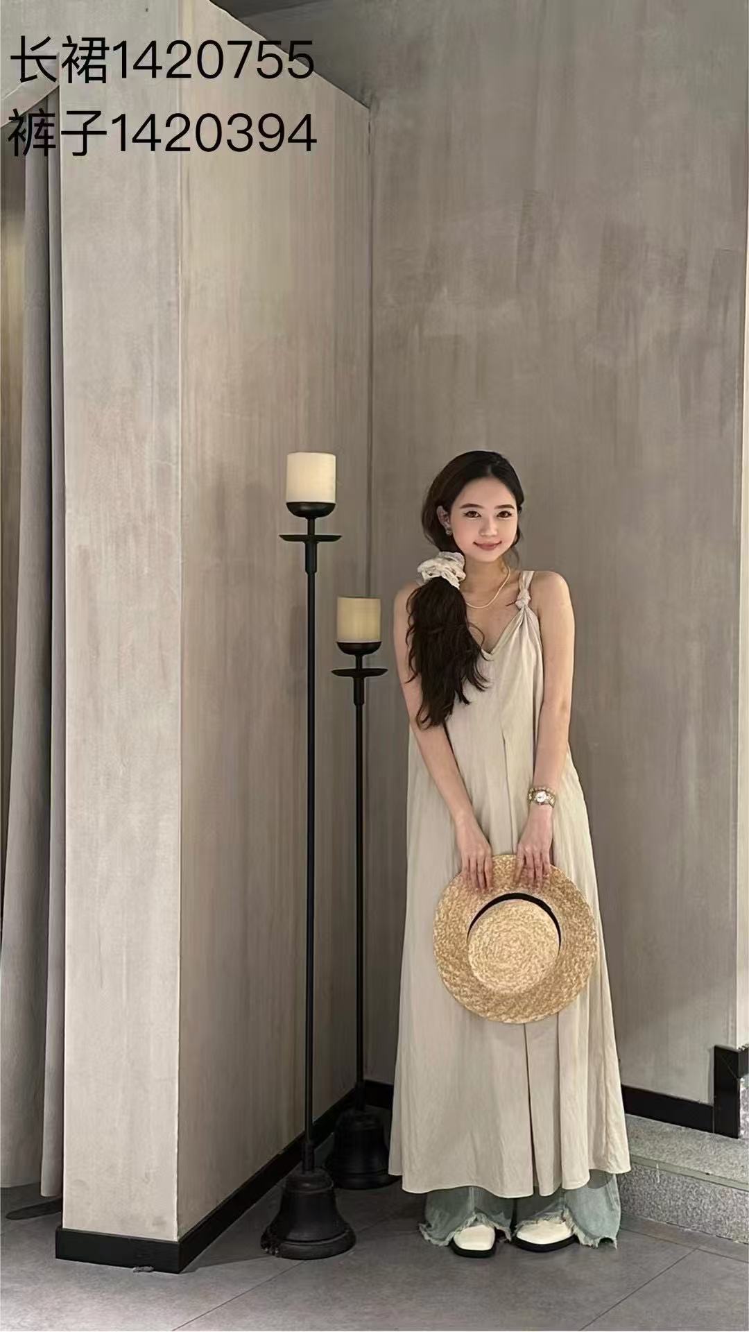 小妳XiaoNi———（夏款吊带连衣裙1420755）