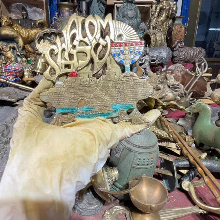 大阪回流铜器摆件110