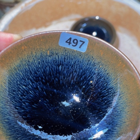 茶盏原矿原釉柴烧建盏