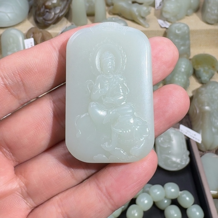 和田玉挂件未镶嵌