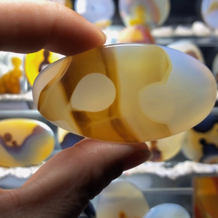 合金玛瑙/玉髓珠宝奇石34