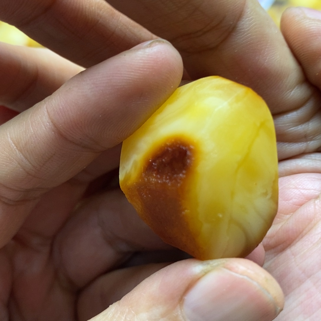 定制琥珀未镶嵌吴*明传世琥珀蜜蜡定制