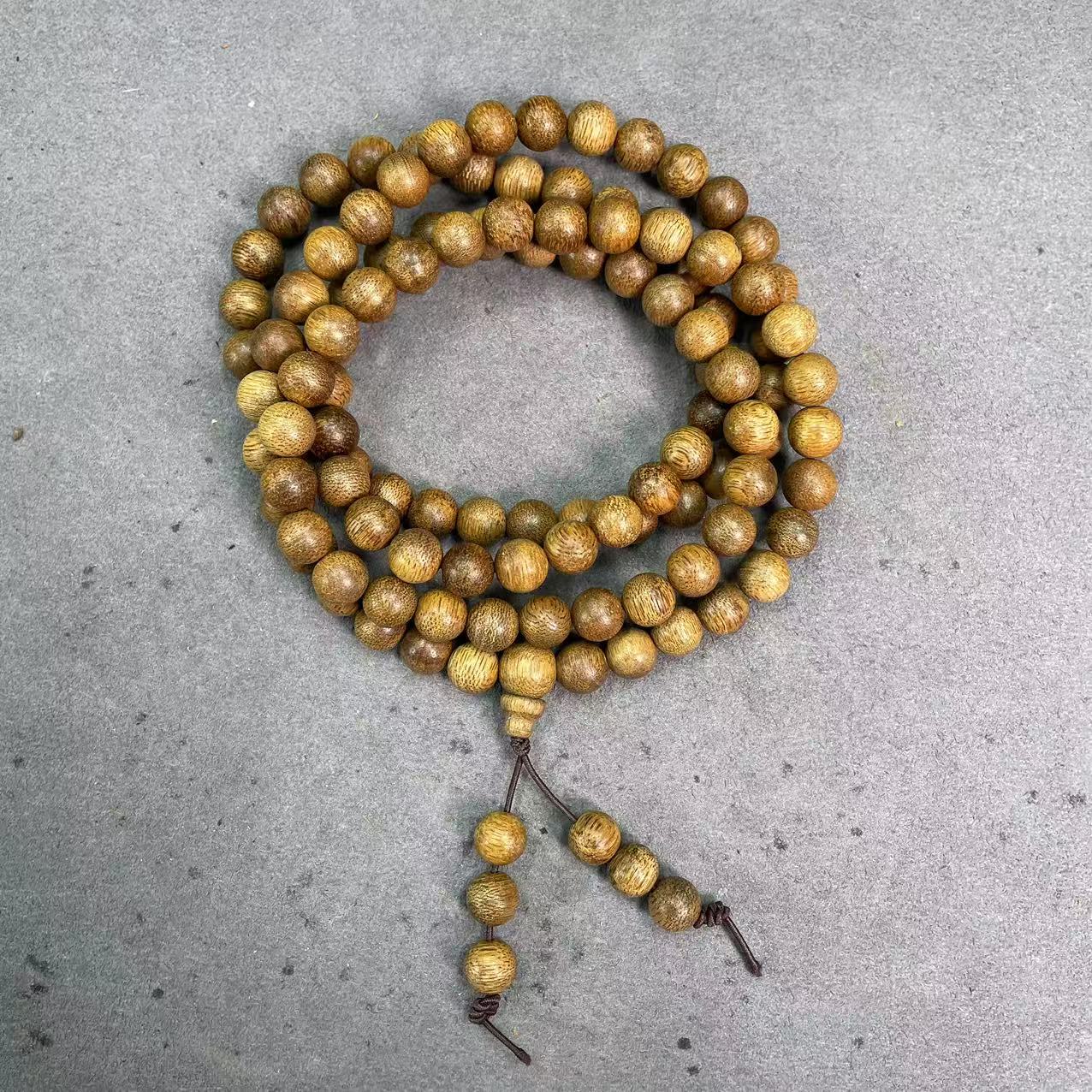 沉香沉香国韵文玩白奇楠单圈A1138【8mm】