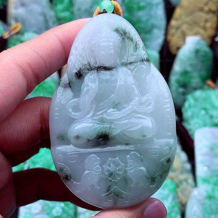 翡翠吊坠(不含链)未镶嵌