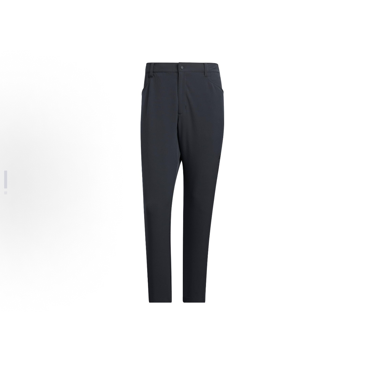 adidas 武极系列 纯色松紧腰直筒运动裤 男款 深麻灰IA8102