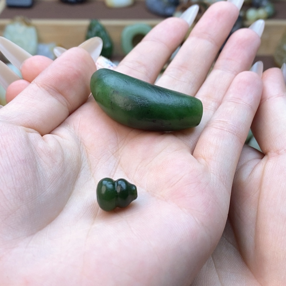 和田玉颈饰未镶嵌浅*定制