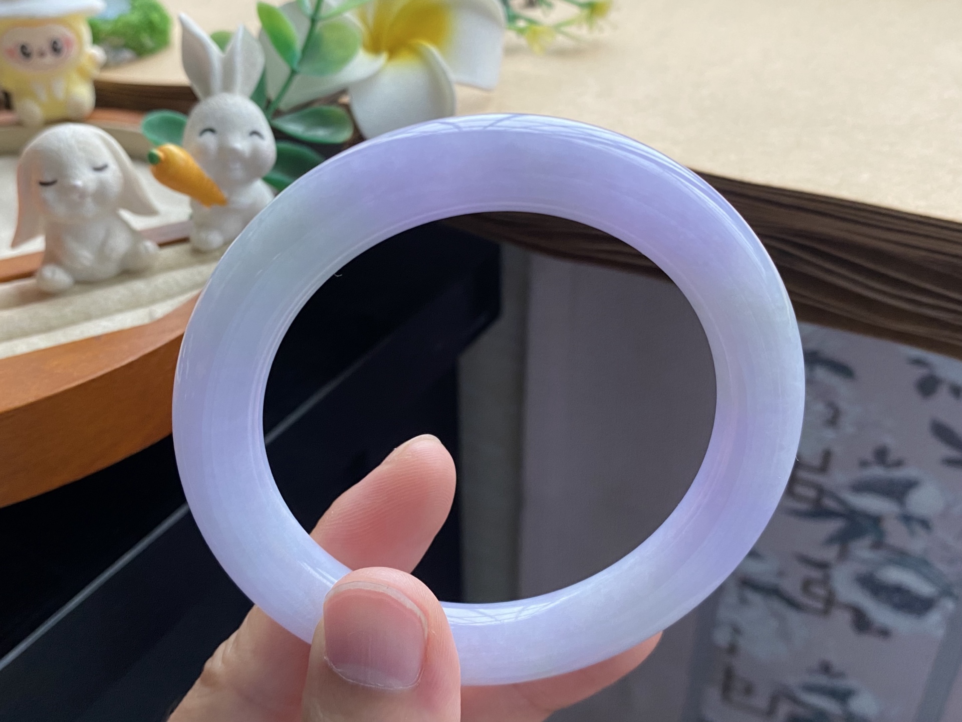 2.3批200号手镯57.6-10.6-10.5紫罗兰圆条！仙气十足的紫色！