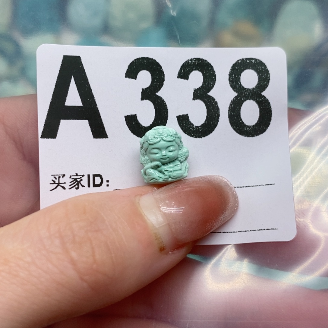 绿松石绿松石配饰定制未镶嵌