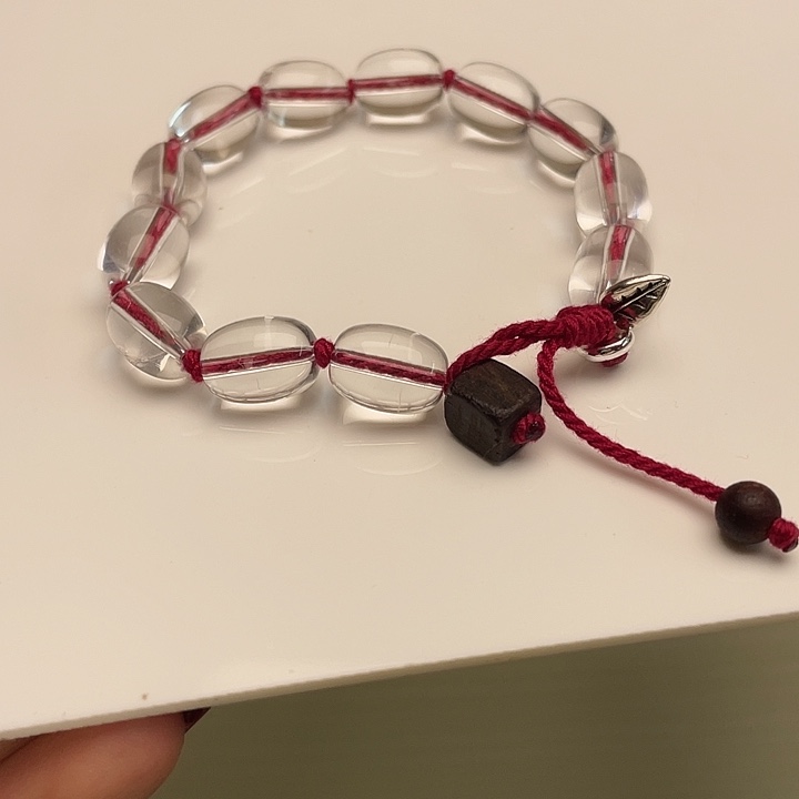 水晶未镶嵌手串手串白水新年款