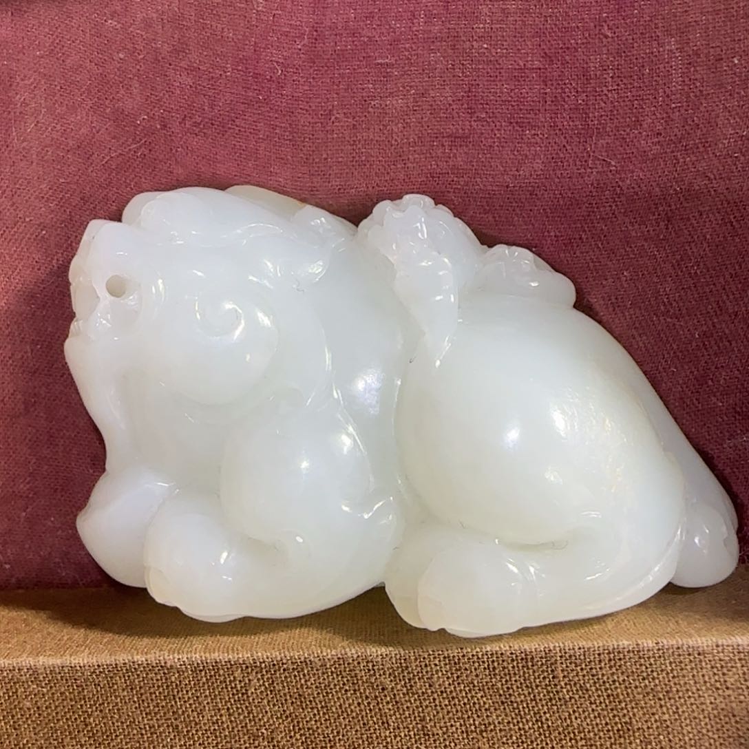 和田玉挂件未镶嵌