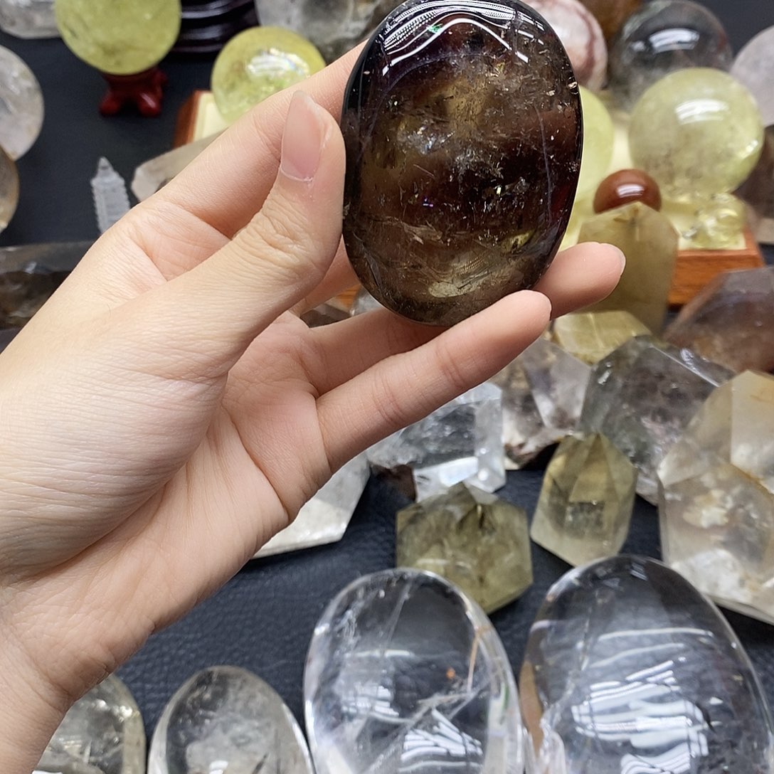 未镶嵌珠宝半成品水晶127水晶石
