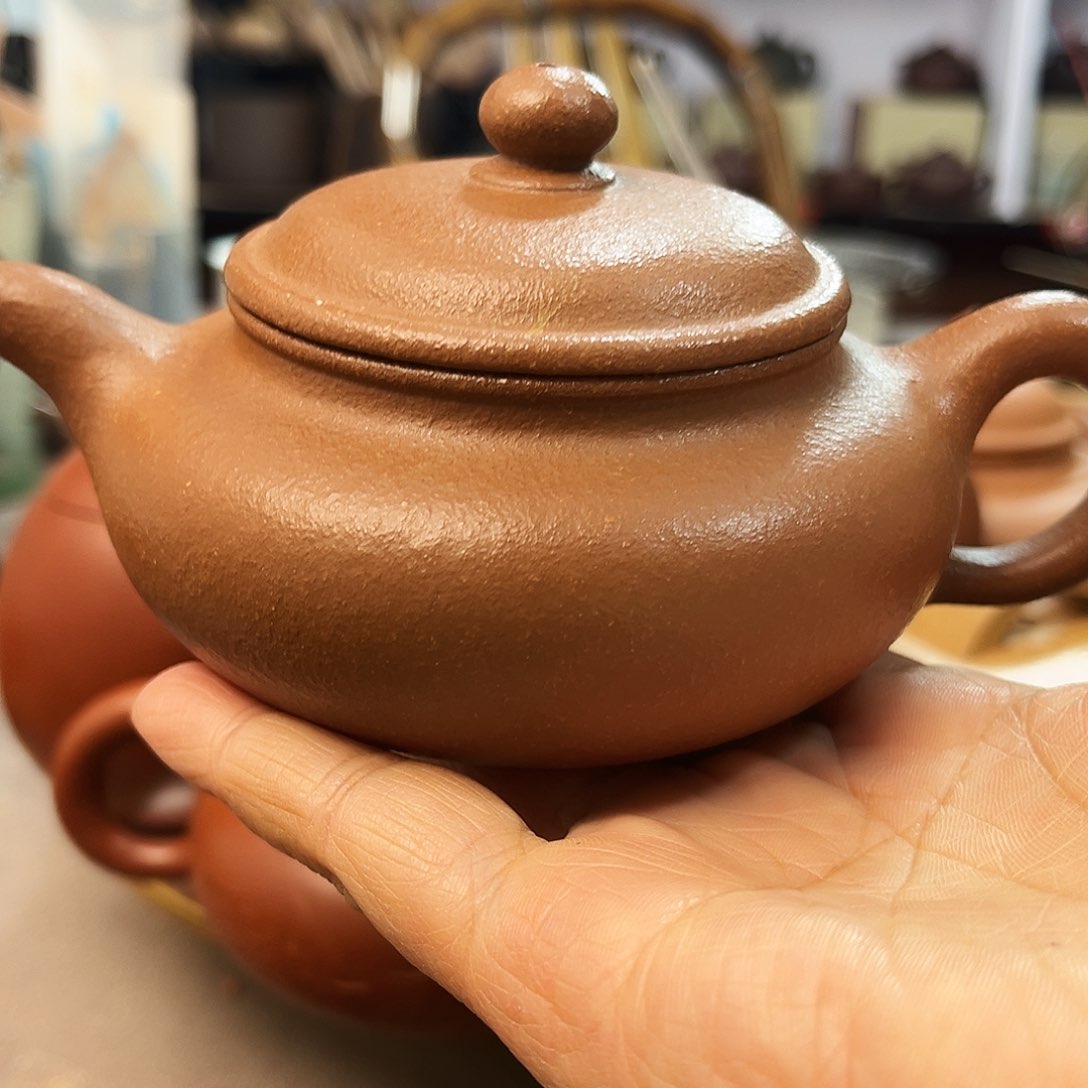 紫砂茶壶全手工制作
