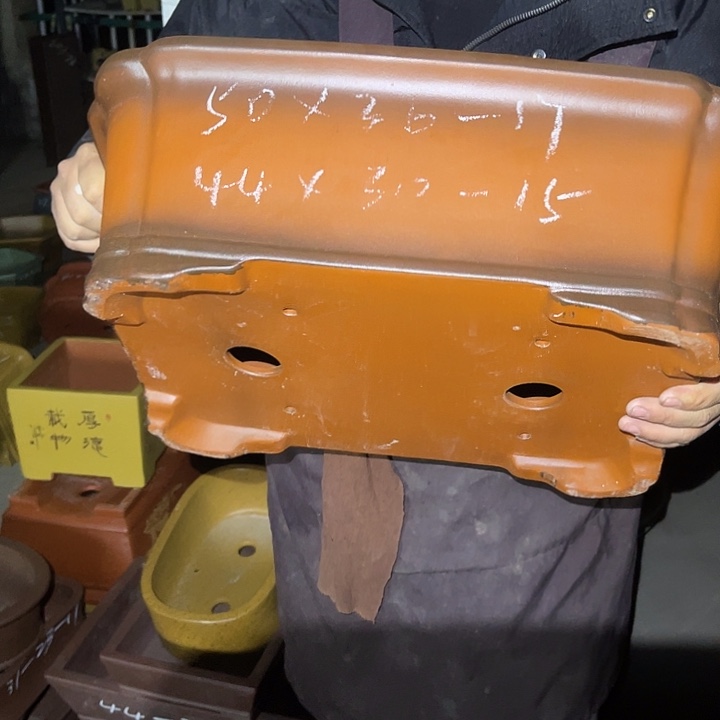 紫砂花盆紫砂等传统