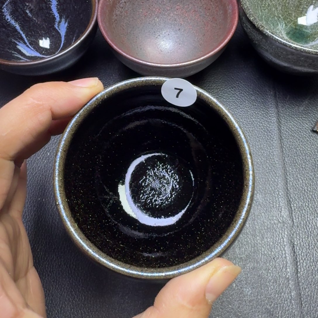 摆件古时茶器建窑建盏7