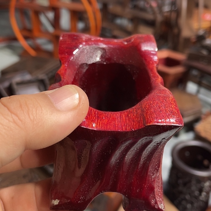 香榧木红木底座工艺品