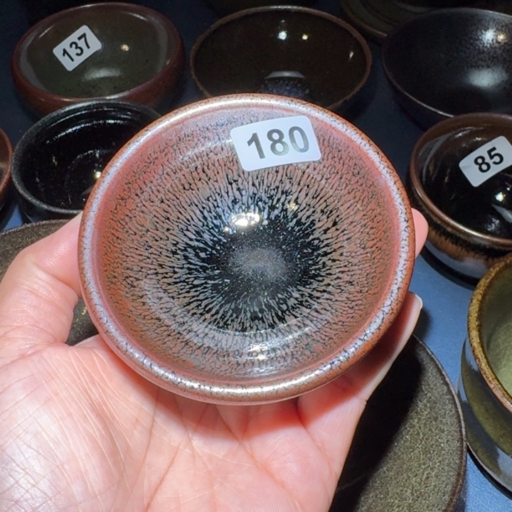 小雨茶盏手工柴烧
