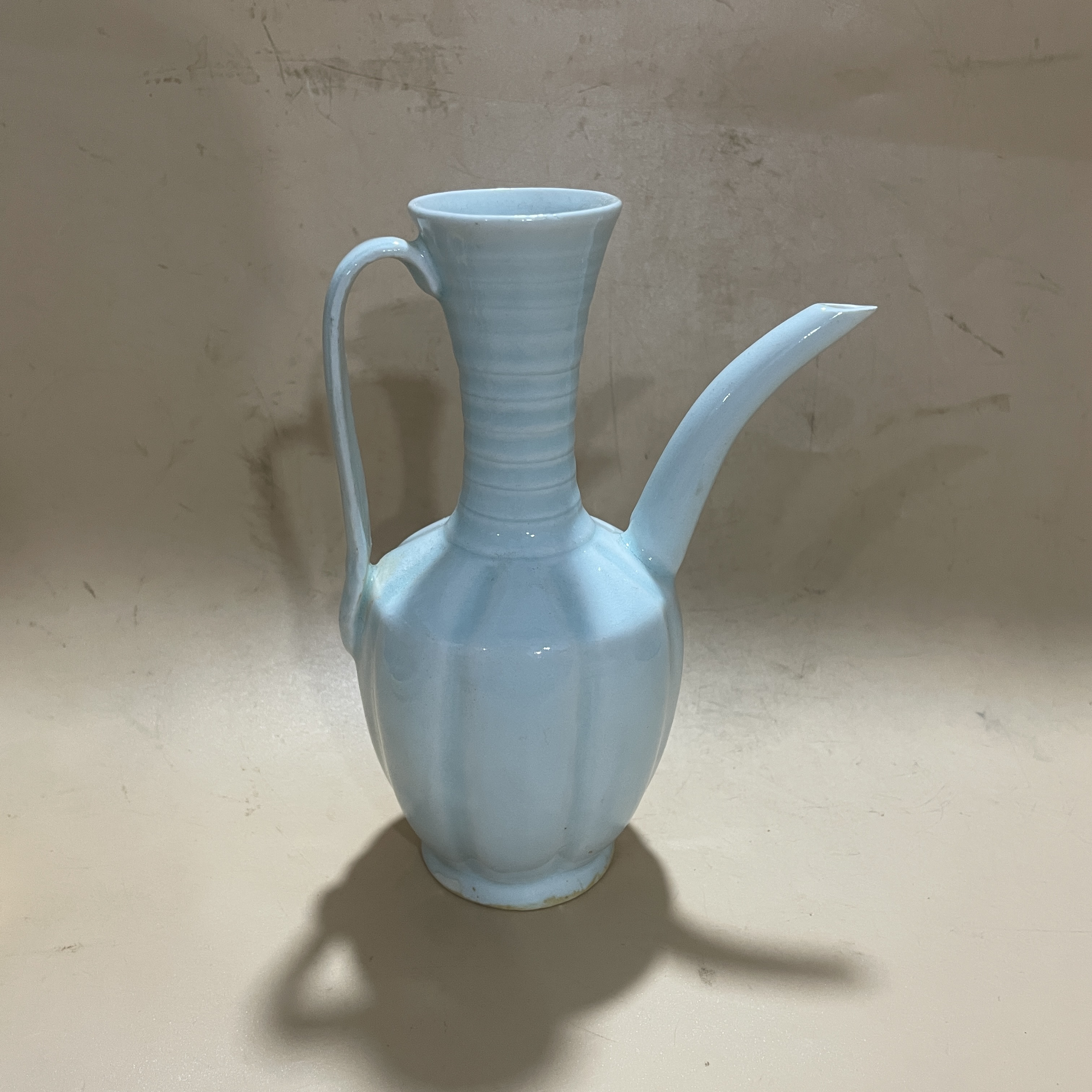 湖田窑影青酒壶茶壶