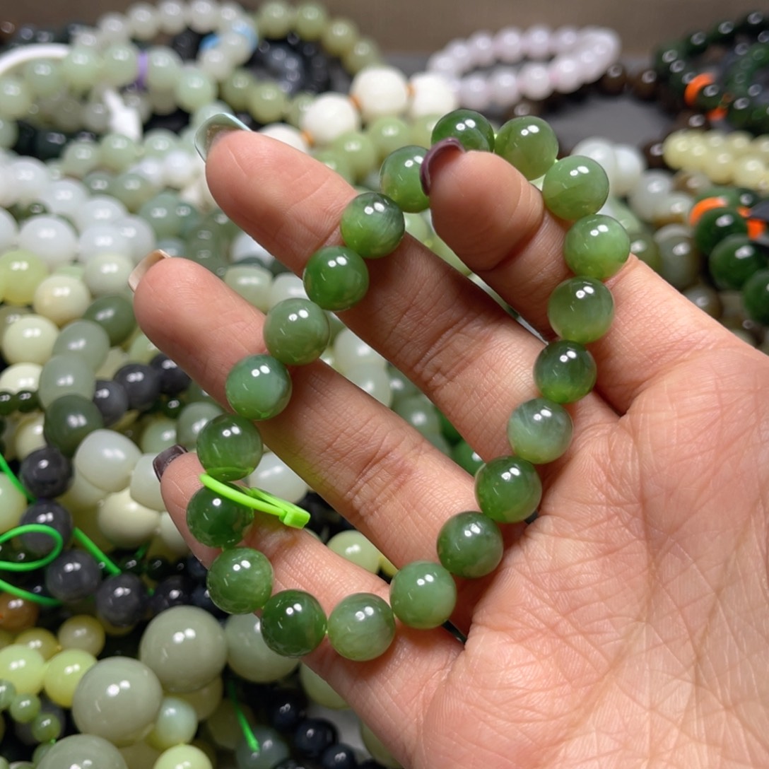 和田玉手链未镶嵌