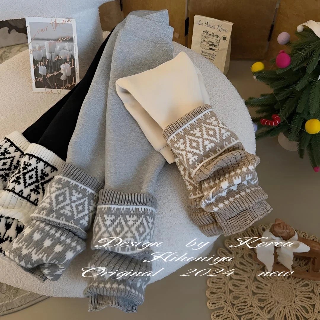 2025秋冬女宝宝洋气堆堆外穿加绒韩版打底裤女童保暖休闲裤