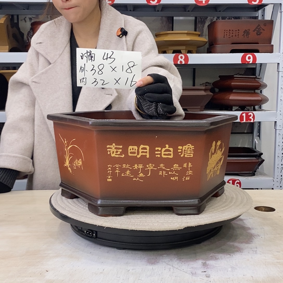 花盆紫砂紫砂花盆