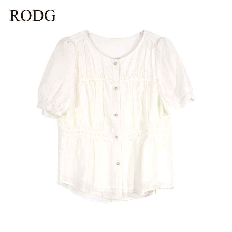 RODGR42XS0716A  夏季新款百搭简约风小衫  0716