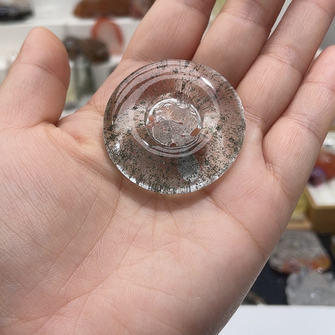 水晶颈饰未镶嵌笙*定制