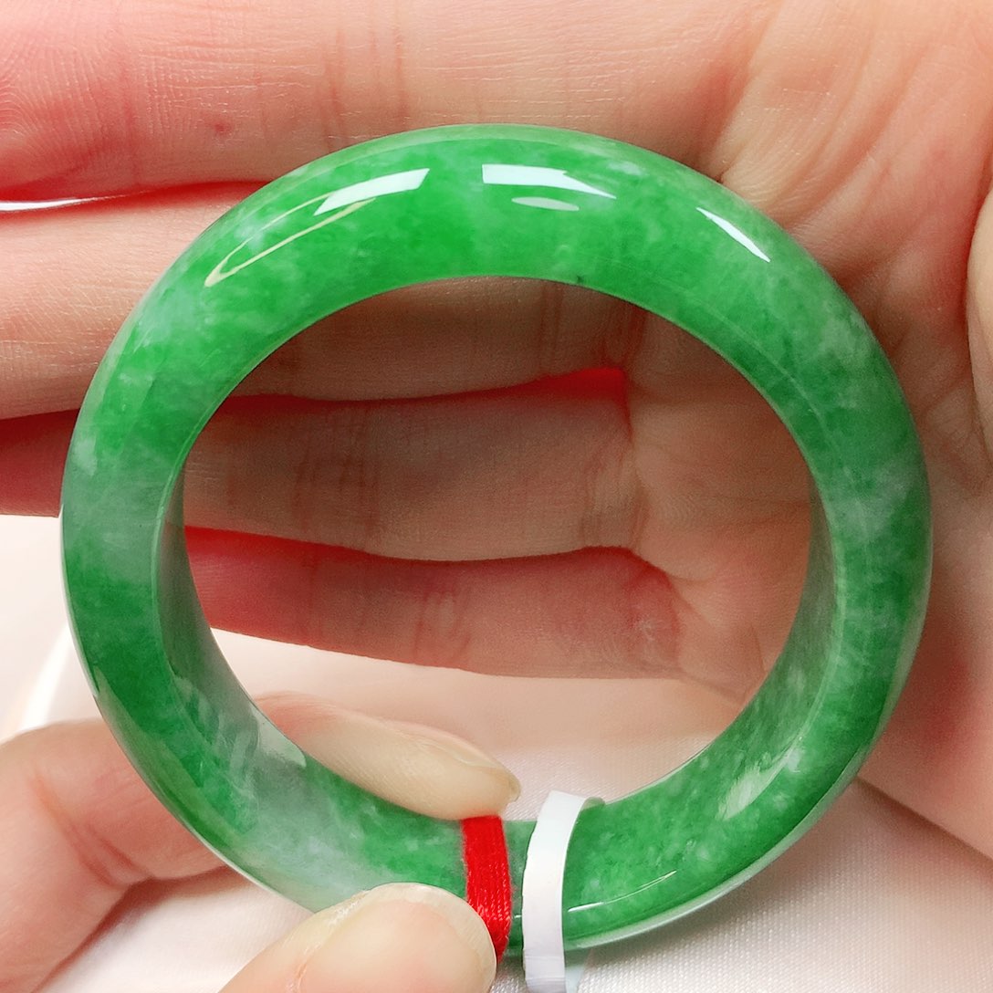 未镶嵌手镯翡翠翡翠手镯52贵妃