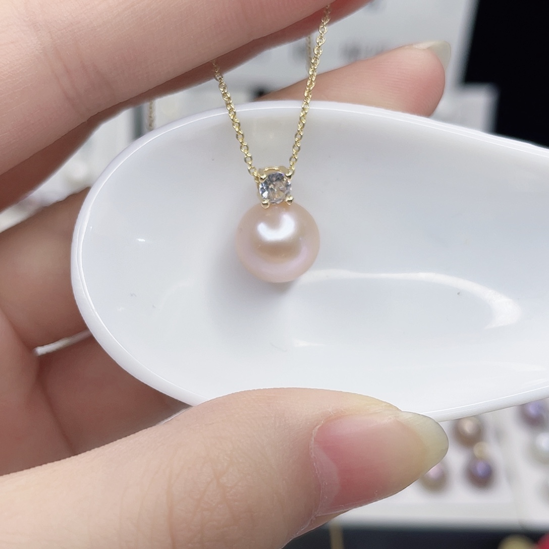 吊坠(赠链)合金淡水珍珠
