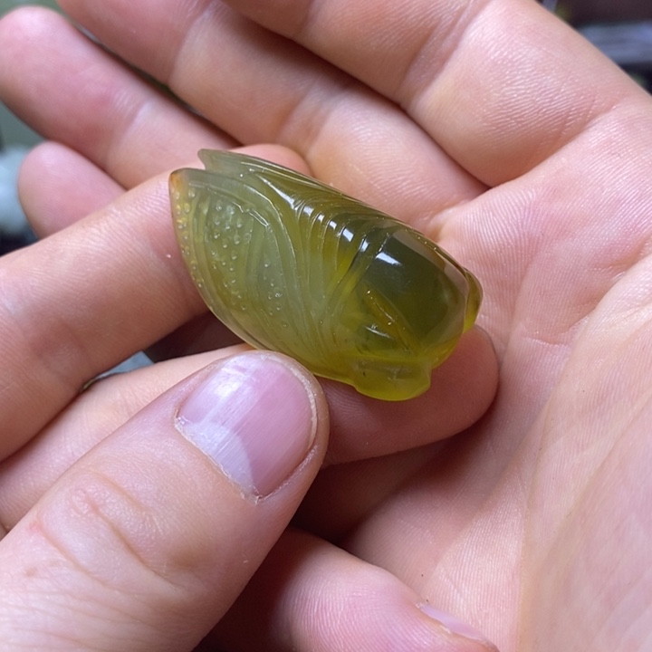 岫玉岫玉颈饰未镶嵌