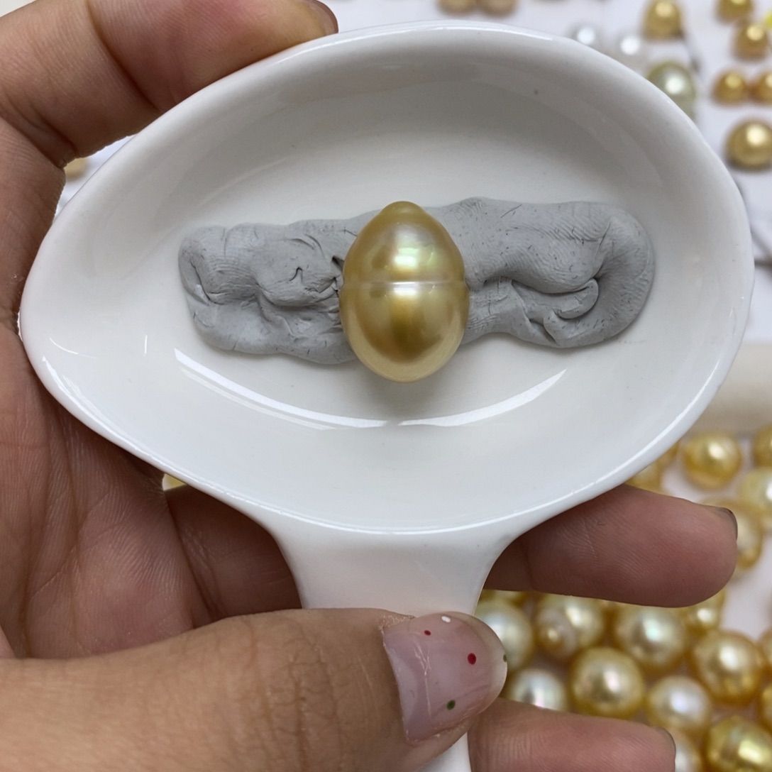 裸珠海水珍珠13.5