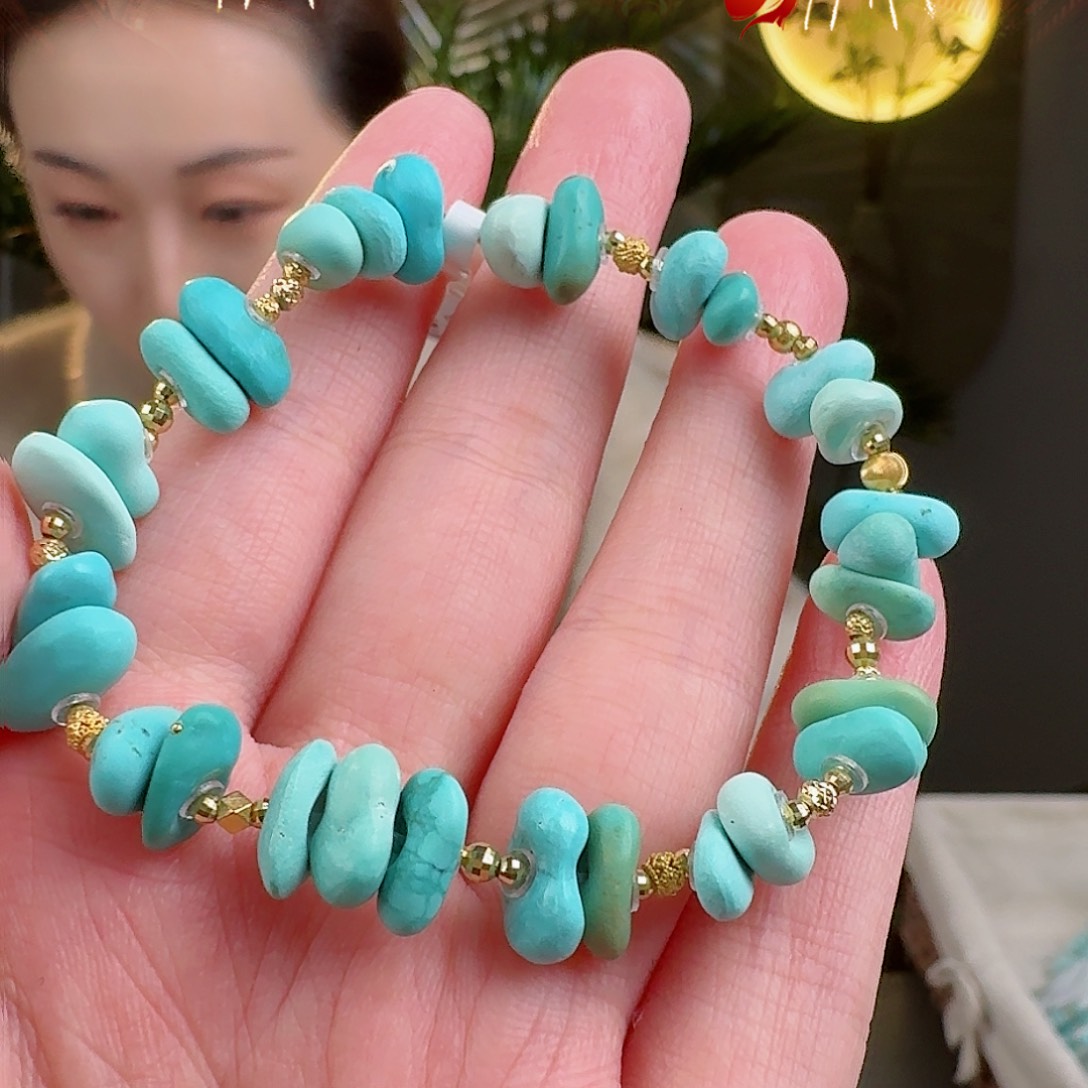 绿松石珠宝奇石未镶嵌