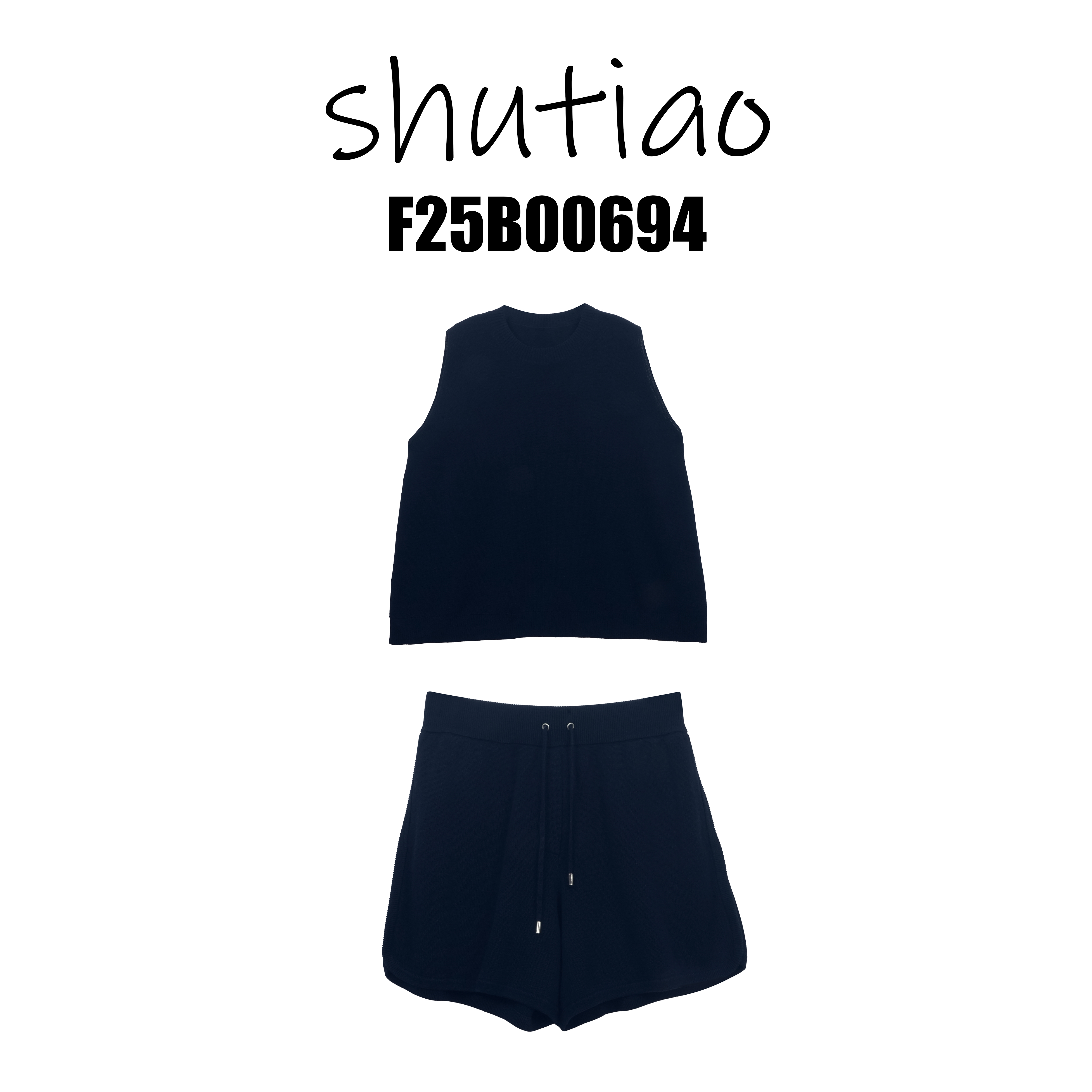 【SHUTIAO】2025春夏：新款小众设计款套装F25B00694
